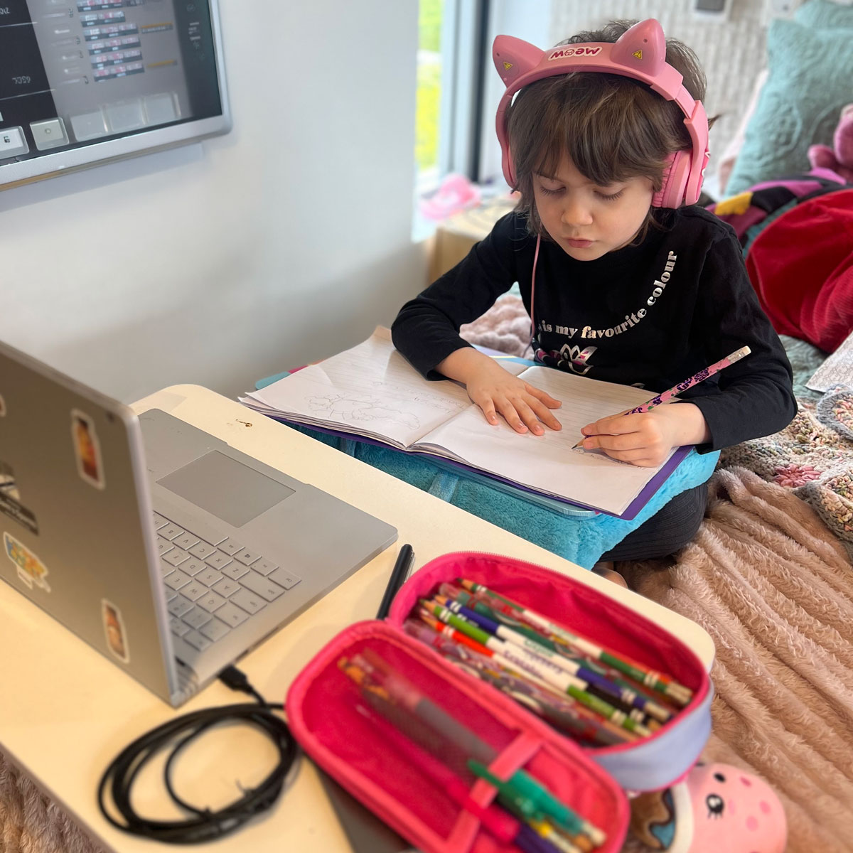 Child patient drawing